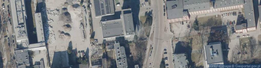 Zdjęcie satelitarne Patronacka Spółdzielnia Mieszkaniowa Almabud