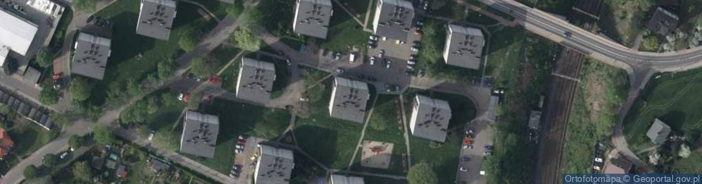 Zdjęcie satelitarne Patula Ilona Zbyrowska