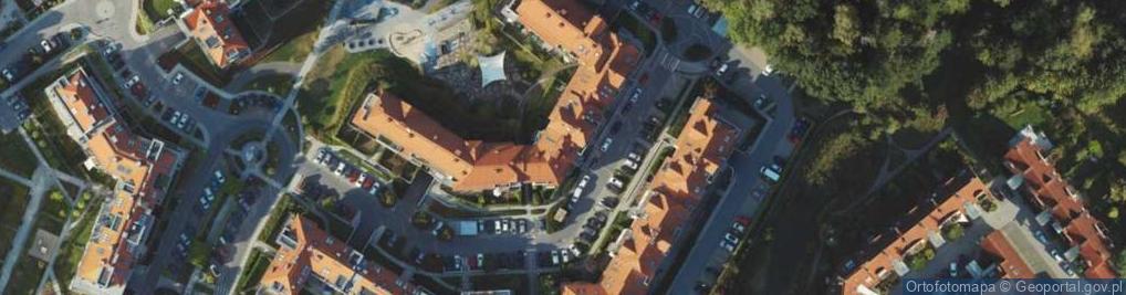 Zdjęcie satelitarne Paulina Twardowska Indywidualna Praktyka Lekarska