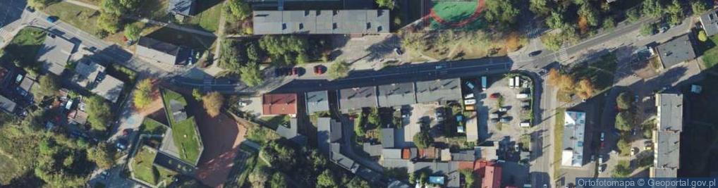 Zdjęcie satelitarne Paw Żurek Danuta Ośrodek Szkolenia Kierowców