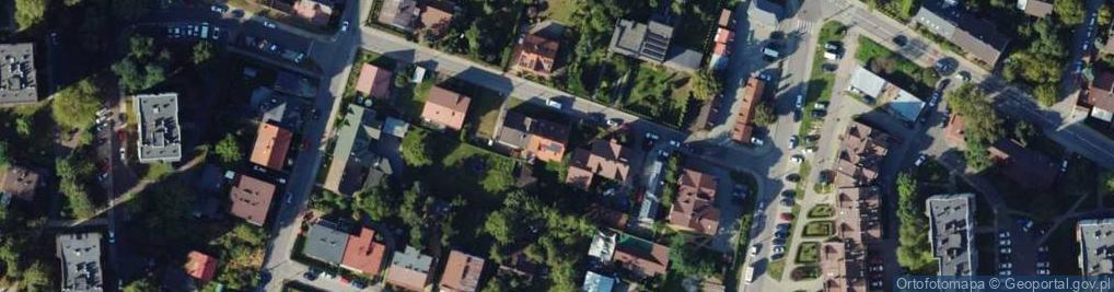 Zdjęcie satelitarne Pawart Milada Zapolnik Pałamarz