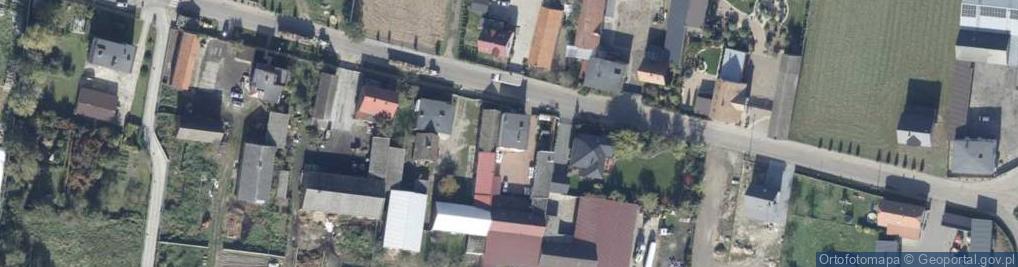 Zdjęcie satelitarne Paweł Andrzejak Gospodarstwo Rolne