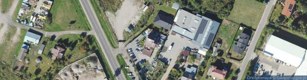 Zdjęcie satelitarne Paweł Danilczuk Przedsiębiorstwo Handlowo Usługowo Remontowe Felix 2