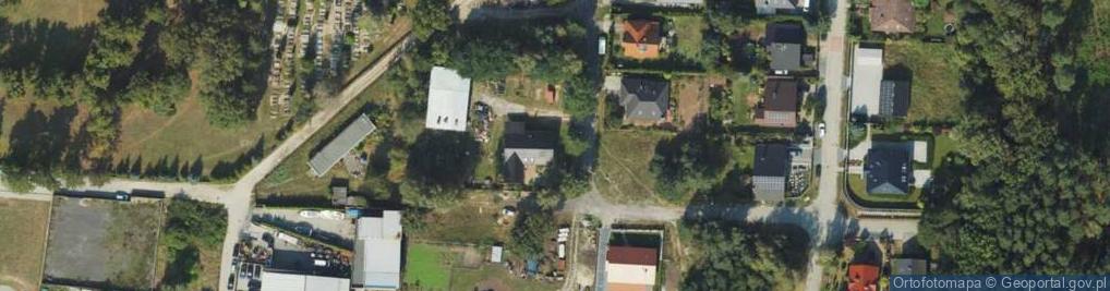 Zdjęcie satelitarne Paweł Dubicki Usługi Samochodowe