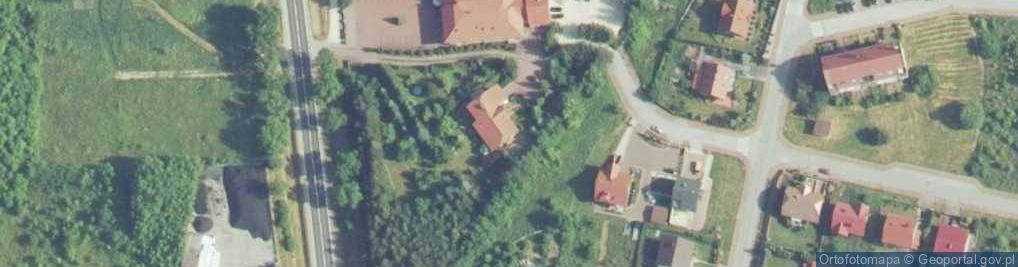 Zdjęcie satelitarne Paweł Juszczak Firma Handlowo-Usługowa Panorama