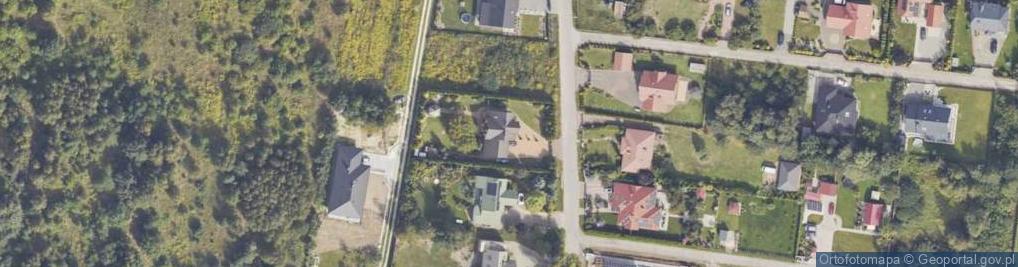 Zdjęcie satelitarne Paweł Korcz Handel Okrężny Artykułami Przemysłowymi