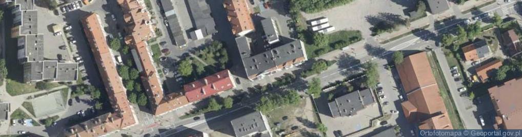 Zdjęcie satelitarne Paweł Kozłowski Taxi Osobowe