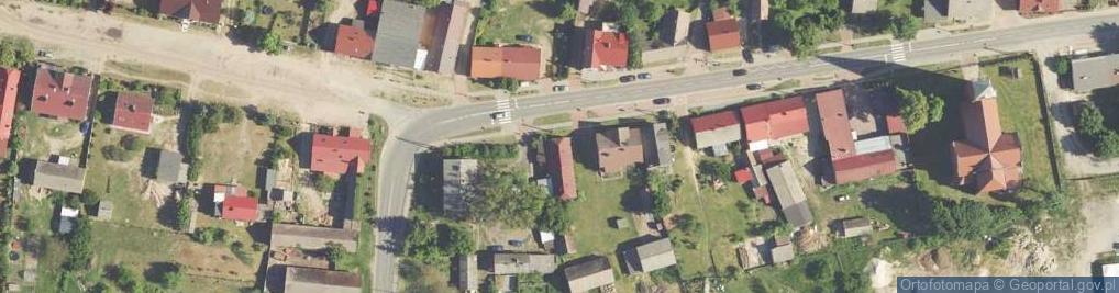 Zdjęcie satelitarne Paweł Krystosik Usługi Leśne