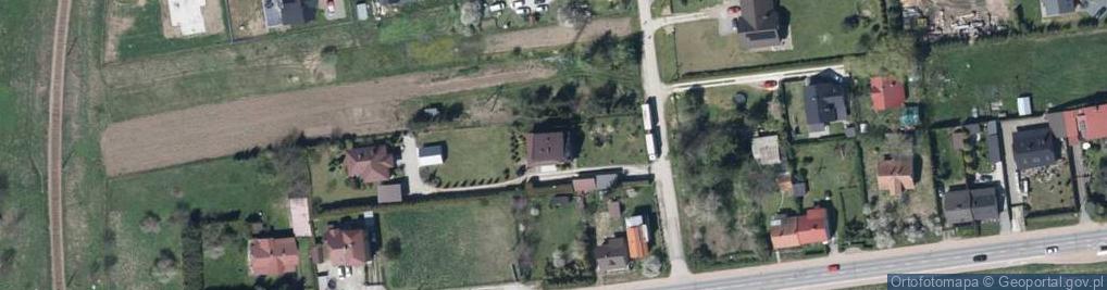 Zdjęcie satelitarne Paweł Kunicki Krajowy Transport Drogowy Wspólnik Spółki Cywilnej