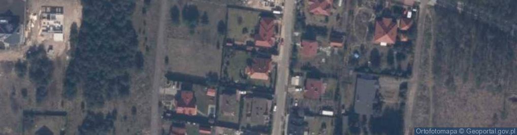 Zdjęcie satelitarne Paweł Kuwik Projsan Projektowanie, Nadzór, Wykonawstwo
