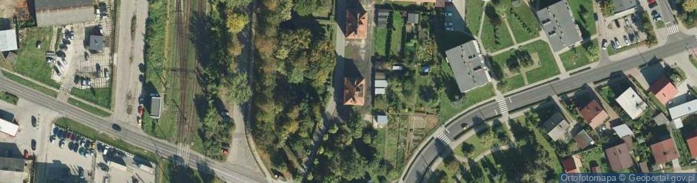 Zdjęcie satelitarne Paweł Łąkowski Iskonet