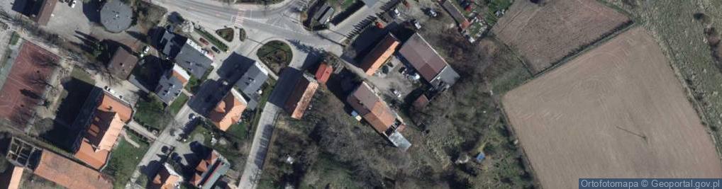 Zdjęcie satelitarne Paweł Lisiowski Firma Thu Ogniotechnika