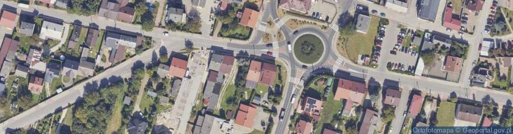 Zdjęcie satelitarne Paweł Macherski Przedsiębiorstwo Uługowe Bud- Drog