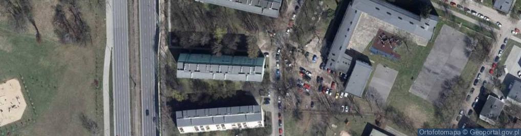 Zdjęcie satelitarne Paweł Michalak Mikama P.P.H.U.Paweł Michalak 91-034 Łódź Mokra 25 M 39