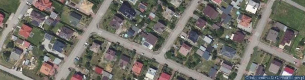Zdjęcie satelitarne Paweł Milczarski Zakład Usługowo-Handlowy
