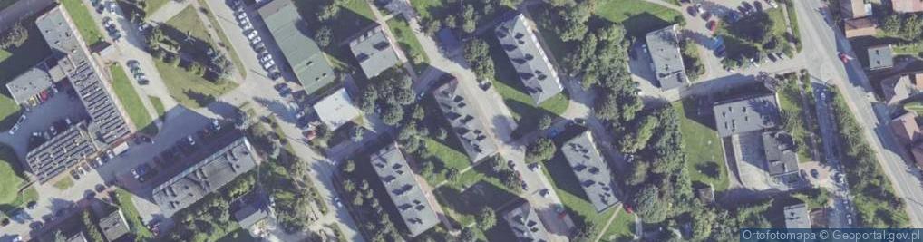 Zdjęcie satelitarne Paweł Nowak Dte Archi Tech