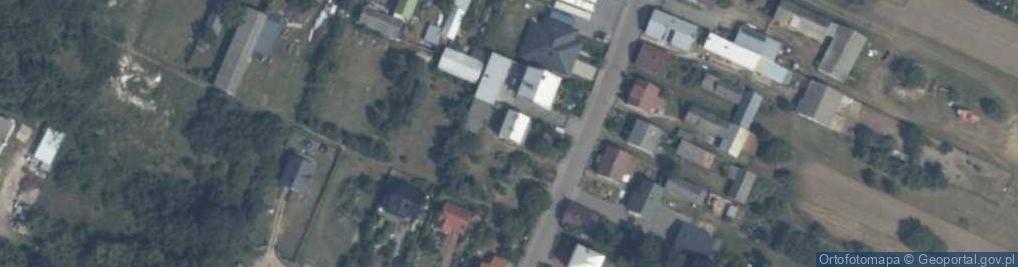 Zdjęcie satelitarne Paweł Przybysz Przedsiębiorstwo Usługowe
