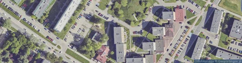 Zdjęcie satelitarne Paweł Rozumek Przedsiębiorstwo Handlowo-Usługowe Pamar