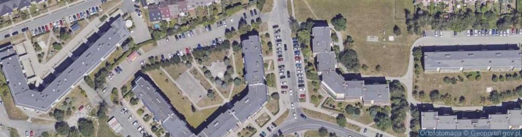 Zdjęcie satelitarne Paweł Skoczek Szkoła Tenisa