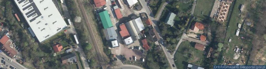 Zdjęcie satelitarne Paweł Smajek Firma Produkcyjno Handlowo Usługowa Erco