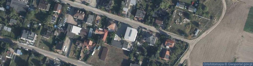 Zdjęcie satelitarne Paweł Staniec Piniu Biuro Techniczno-Usługowe