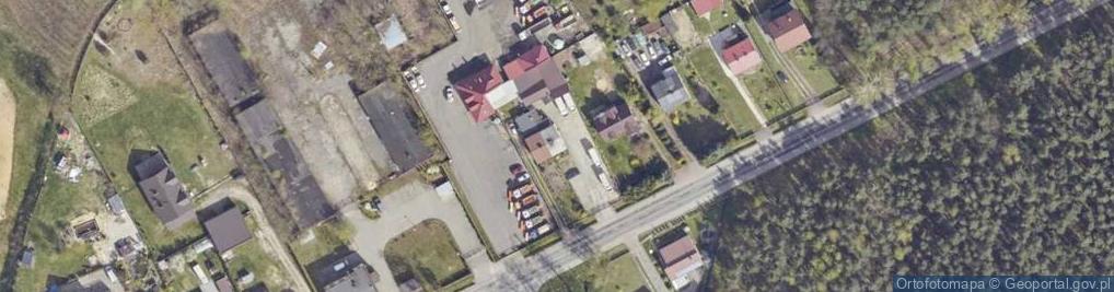 Zdjęcie satelitarne Paweł Żbikowski Firma Handlowo-Usługowa Żbik