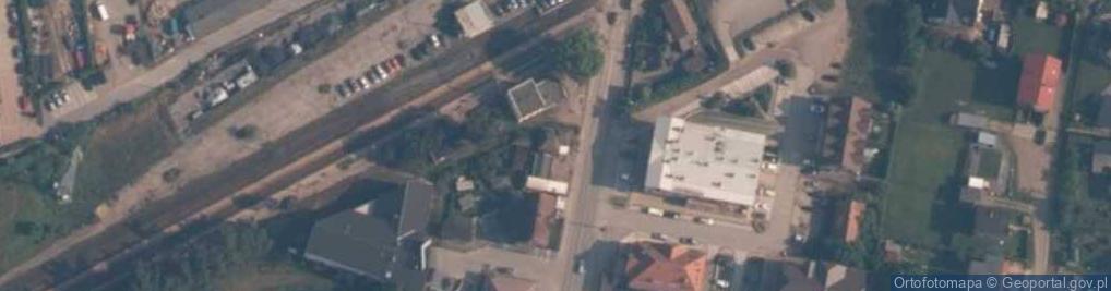 Zdjęcie satelitarne Pawilon Handlowo Usługowy