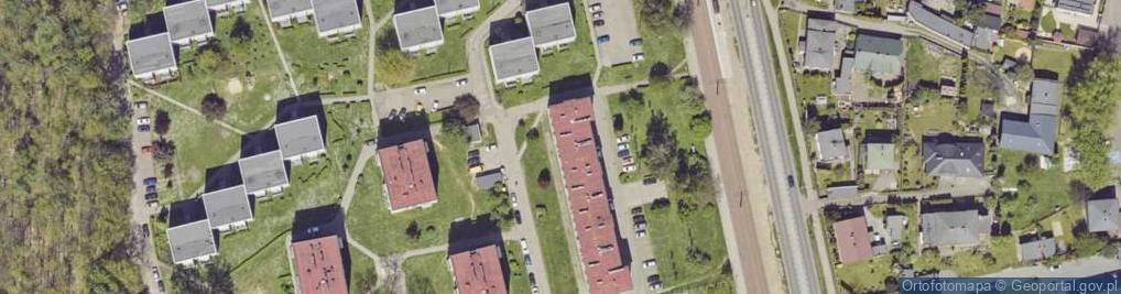 Zdjęcie satelitarne Pawilon Handlowy Artykuły Spożywczo Przemysłowe