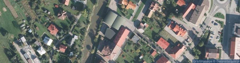Zdjęcie satelitarne Pawilon Handlowy Ujsolanka Ośrodek Szkolenia Kierowców