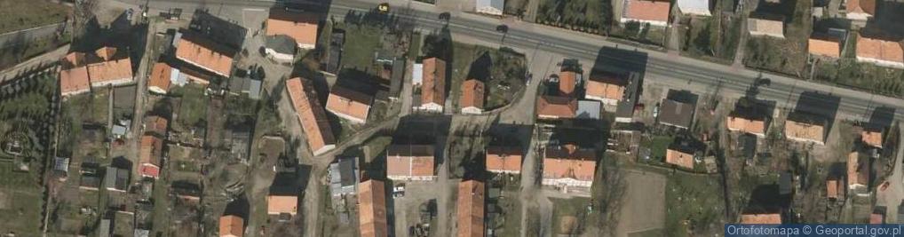 Zdjęcie satelitarne Pawilon Handlowy