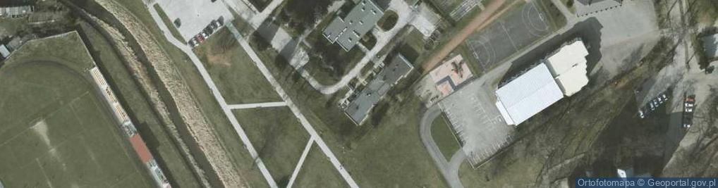 Zdjęcie satelitarne Pawłosek w.Gab.Ginekol., Kamieniec Ząbk.