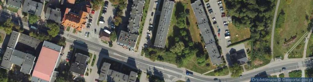 Zdjęcie satelitarne Pchła Usługi Logistyczne Monika Jackowska-Żuchowska