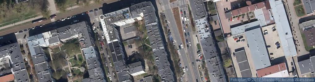 Zdjęcie satelitarne Pęcicka Residence w Likwidacji