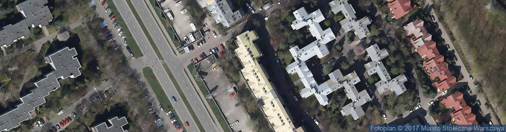 Zdjęcie satelitarne Peeł Serwis