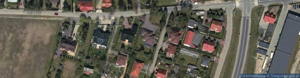 Zdjęcie satelitarne Peka Bud Grobelny K Grobelna A Grobelny P Grobelna E