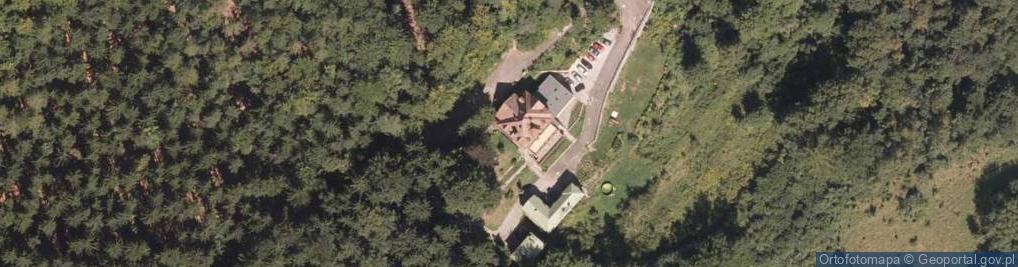 Zdjęcie satelitarne Pensjonat Leśna Perła Marszewska Teresa