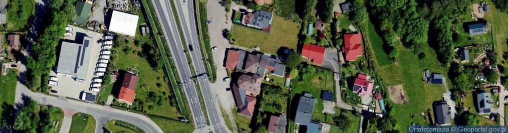 Zdjęcie satelitarne Pensjonat U Bułgara