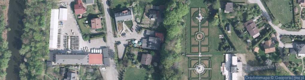 Zdjęcie satelitarne Pensjonat Źródełko
