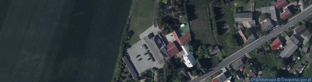 Zdjęcie satelitarne Pensjonat