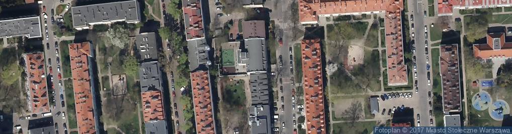 Zdjęcie satelitarne Pentor Communications International Oddział w Warszawie