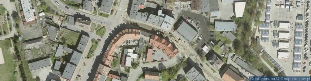 Zdjęcie satelitarne Perliński T., Krośnice