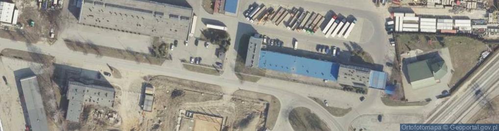 Zdjęcie satelitarne Petrogeo Przedsiębiorstwo Usług Laboratoryjnych i Geologicznych