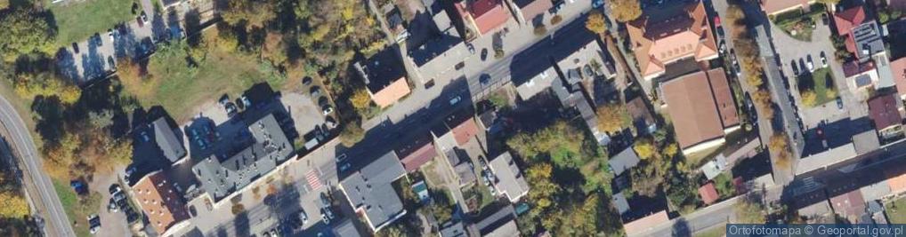 Zdjęcie satelitarne Pgauto Mechanika Samochodowa Paweł Ginter