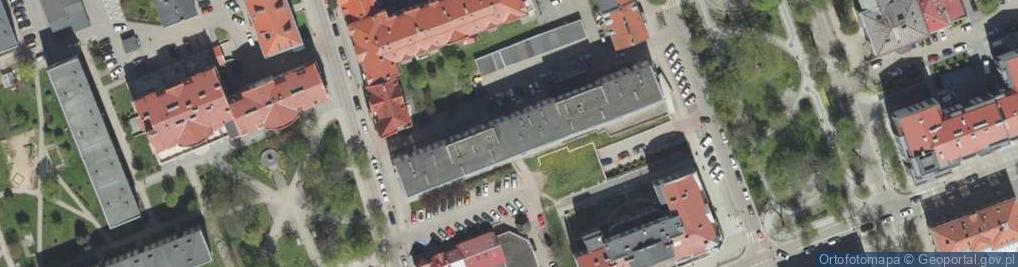 Zdjęcie satelitarne PH Gami Gawarska Halina Michna Irena w Ełku