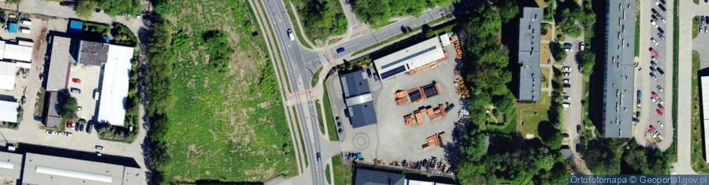 Zdjęcie satelitarne PHU Adasta