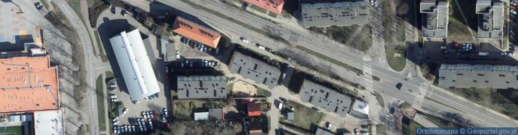 Zdjęcie satelitarne PHU Agrobud Kompleks