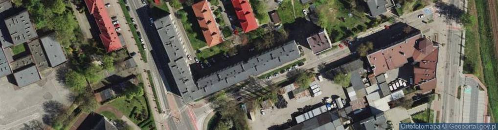 Zdjęcie satelitarne PHU Anks