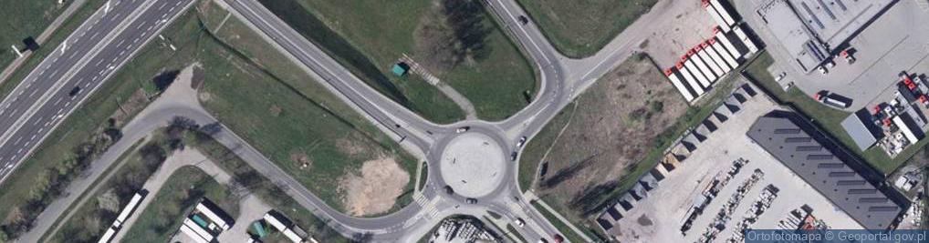 Zdjęcie satelitarne PHU Auto Centrum L K w SC Wenc P Lewandowicz B Kocurek B