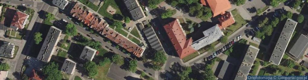 Zdjęcie satelitarne PHU "Dan Car"Skirpan K., B-C