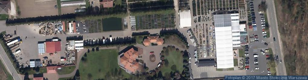 Zdjęcie satelitarne PHU Dan Dar Brudziński Daniel Kowalski Dariusz